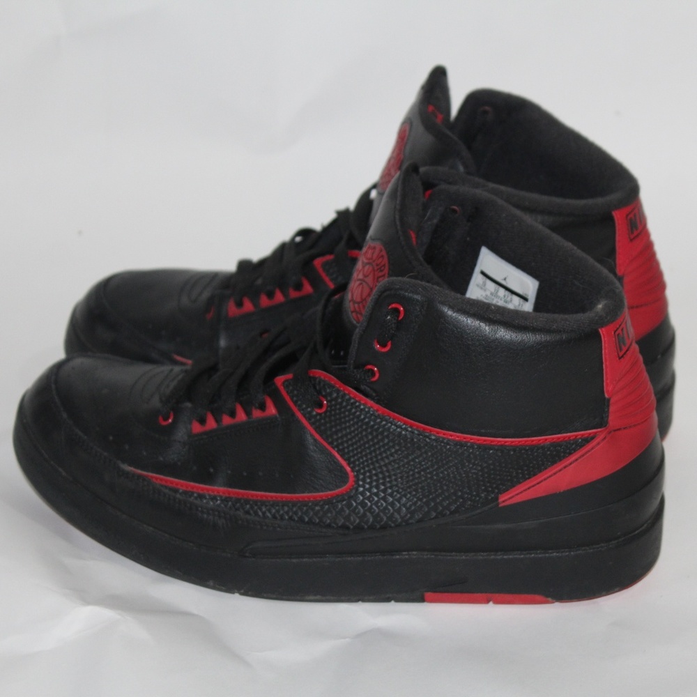 Nke Air Jordan 2 Retro "Alternate '87" Black/red